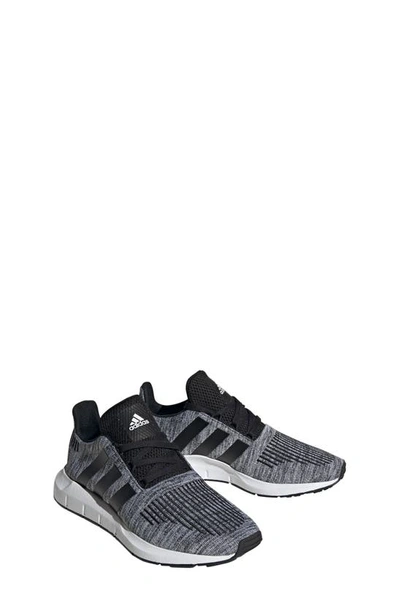 Shop Adidas Originals Kids' Swift Run 1.0 Sneaker In Black/ Black/ White