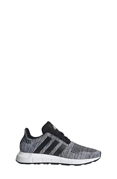 Shop Adidas Originals Kids' Swift Run 1.0 Sneaker In Black/ Black/ White