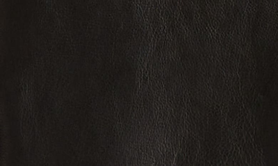 Shop Khaite Martu Double Breasted Leather Blazer In Black