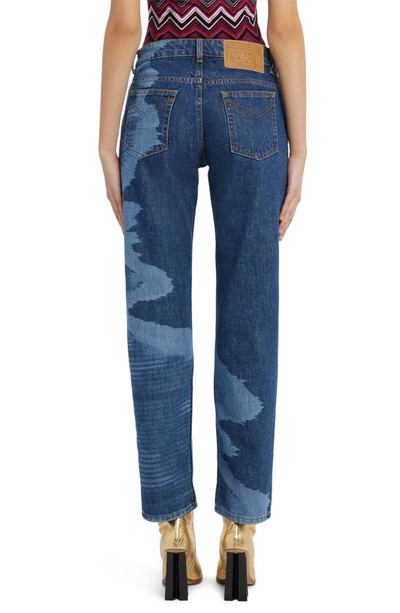 Shop Missoni Space Dye Laser Nonstretch Jeans In Space Dye Laser On Blue