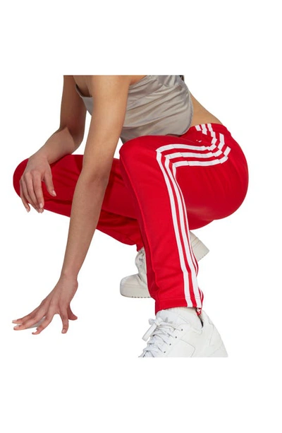 Shop Adidas Originals Superstar Track Pants In Better Scarlet