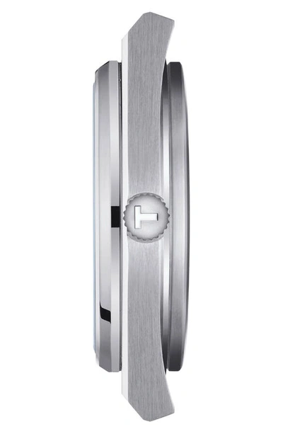 Tissot T1374071135100 Prx Powermatic 80 Stainless-steel Automatic Watch In Silver Grey