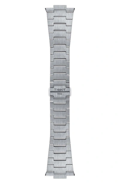 Tissot T1374071135100 Prx Powermatic 80 Stainless-steel Automatic Watch In Silver Grey