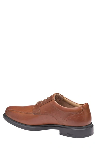 Johnston & Murphy Stanton Runoff 2.0 Xc4 Waterproof Derby In Tan Waterproof Full Grain