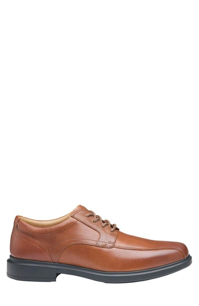 Johnston & Murphy Stanton Runoff 2.0 Xc4 Waterproof Derby In Tan Waterproof Full Grain