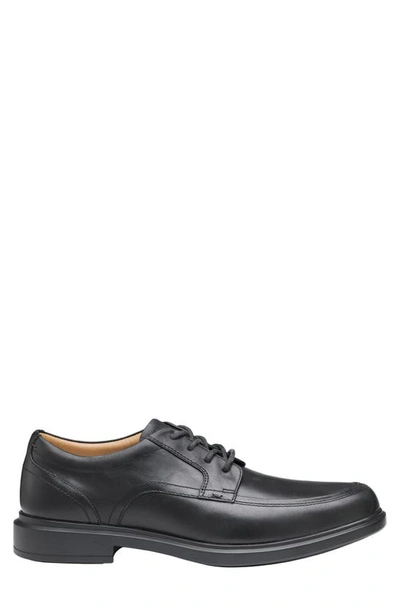 Johnston & Murphy Stanton Runoff 2.0 Xc4 Waterproof Derby In Black Waterproof Full Grain