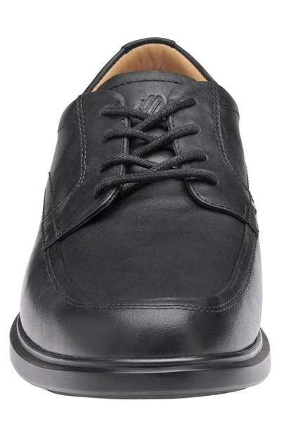 Johnston & Murphy Stanton Runoff 2.0 Xc4 Waterproof Derby In Black Waterproof Full Grain