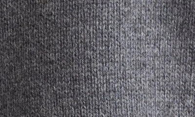 Shop Jil Sander Asymmetric Wool & Yak Hair Turtleneck Sweater In 035-med Ium Grey