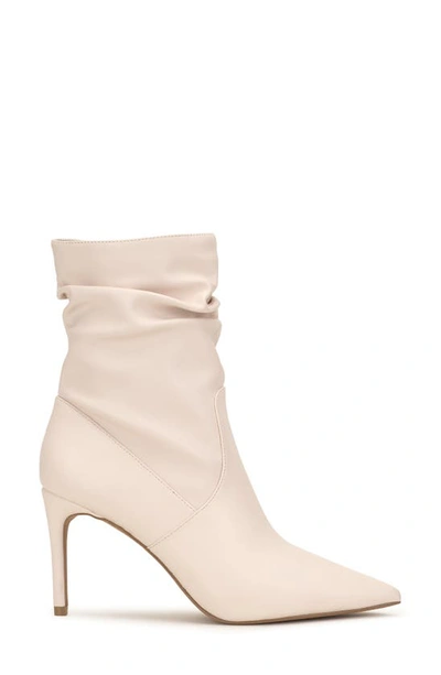 Shop Jessica Simpson Siantar Slouch Pointed Toe Bootie In Chalk