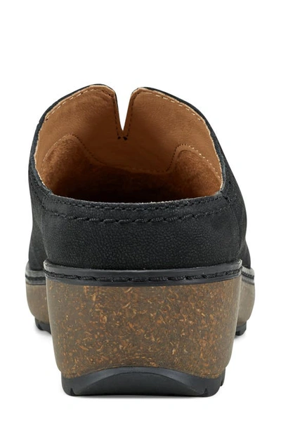 Earth Women's Kolia Slip-on Heeled Clogs In Black