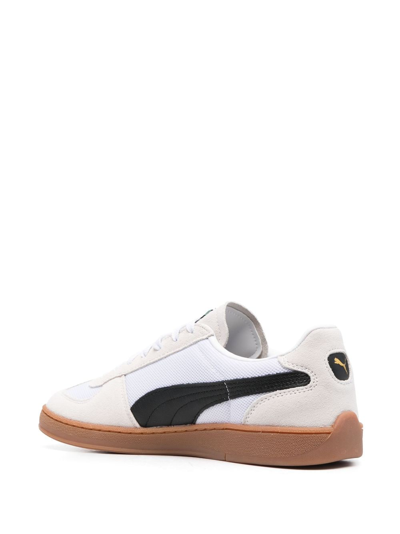 Puma Palermo Lth Man Sneakers White Size 9 Leather In White
