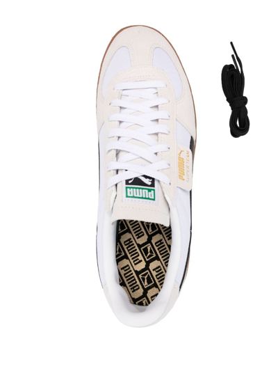Puma Palermo Lth Man Sneakers White Size 9 Leather In White