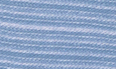 Shop Robert Graham Adler Stripe Knit Button-up Shirt In Light Blue