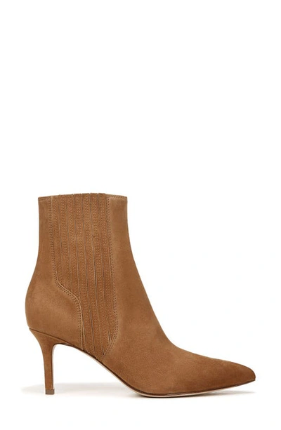 Shop Veronica Beard Lisa 70mm Pointed Toe Bootie In Hazelwood