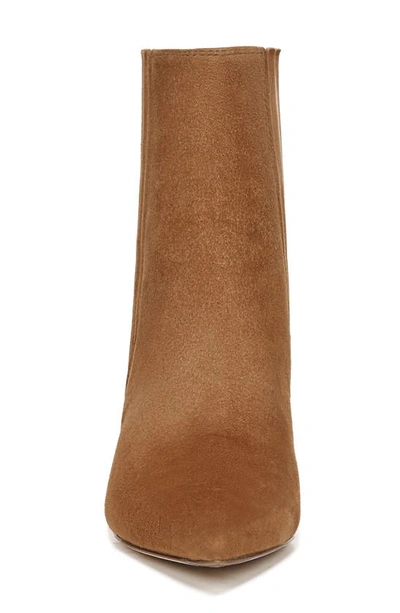 Shop Veronica Beard Lisa 70mm Pointed Toe Bootie In Hazelwood