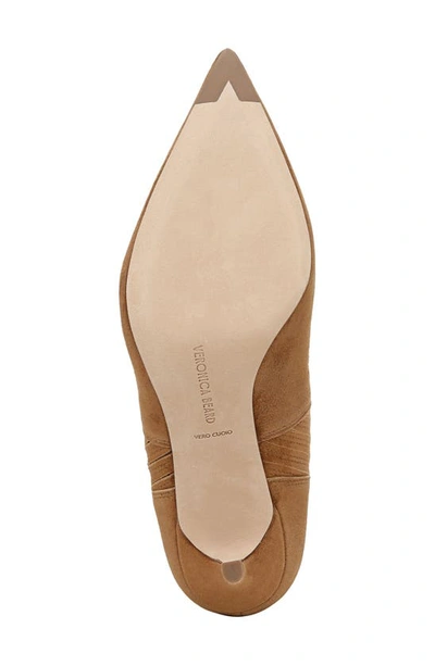 Shop Veronica Beard Lisa 70mm Pointed Toe Bootie In Hazelwood