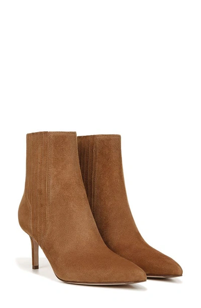 Shop Veronica Beard Lisa 70mm Pointed Toe Bootie In Hazelwood