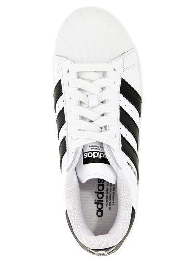 Shop Adidas Originals Superstar Xlg Sneakers In White/black