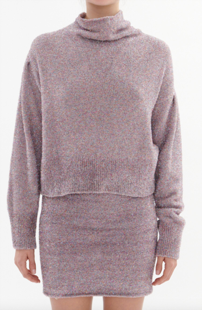 Shop Iro Clervy Sweater In Lavender In Purple