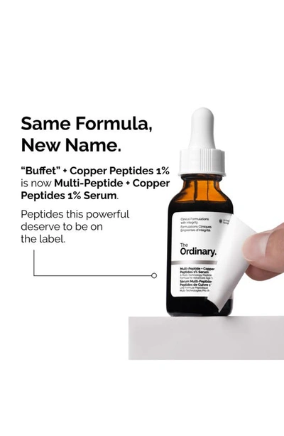 Shop The Ordinary Multi-peptide + Copper Peptides 1% Serum, 1 oz