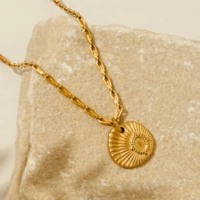 Shop A Weathered Penny Priya Necklace Gold