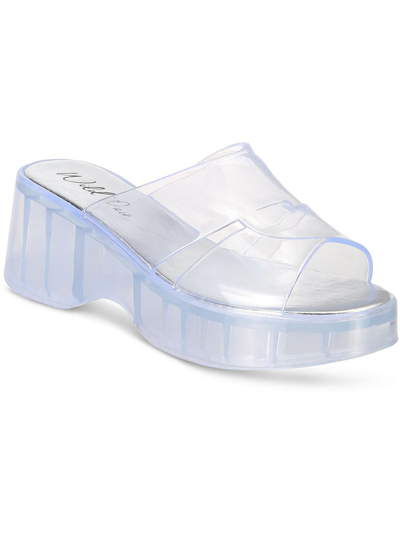 Shop Wild Pair Grenada Womens Slip-on Comfort Slide Sandals In White
