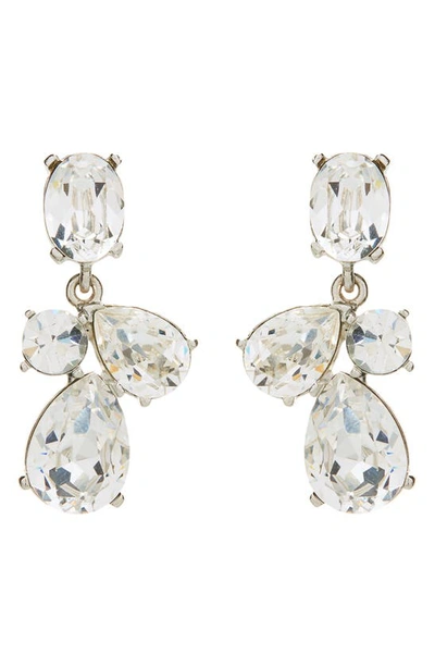 Shop Oscar De La Renta Candy Crystal Drop Earrings