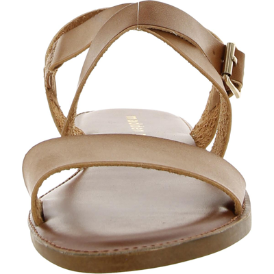Madden Girl Briiii Womens Flat Ankle Strap In Multi
