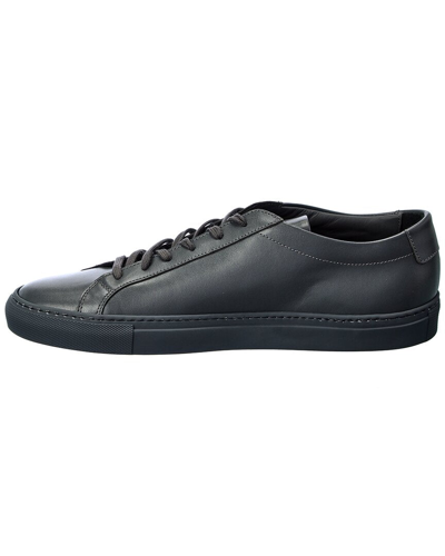 Shop Common Projects Original Achilles Leather Sneaker In Grey