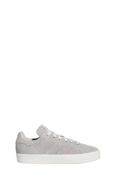 Shop Adidas Originals Kids' Stan Smith Low Top Sneaker In Grey Two/ Core White/ Gum4