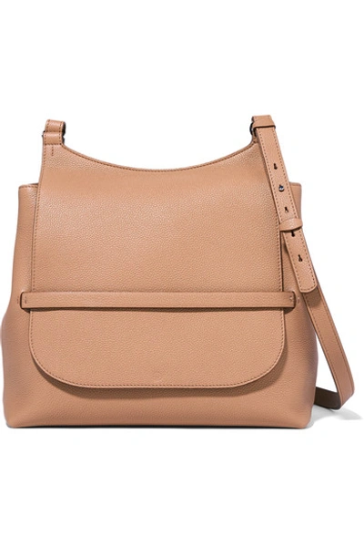 The Row Sideby Textured-leather Shoulder Bag