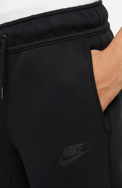 Shop Nike Kids' Tech Fleece Joggers In Black/ Black/ Black