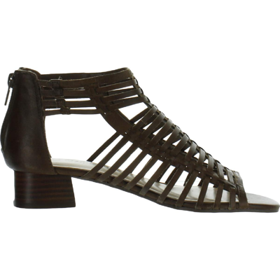 Shop Bella Vita Womens Open Toe Leather Gladiator Sandals In Brown