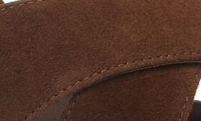 Shop Jeffrey Campbell Amma Platform Slingback Sandal In Brown Suede