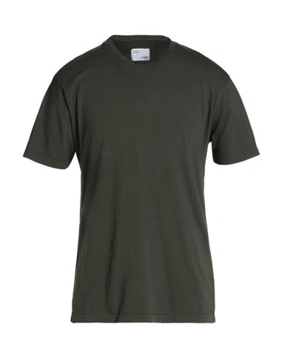 Shop Colorful Standard T-shirt Dark Green Size Xl Organic Cotton