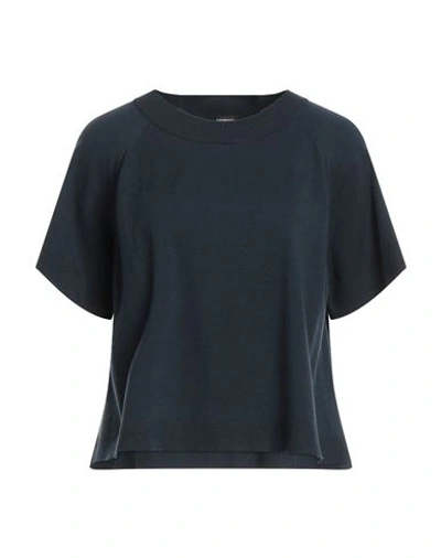 Bellwood Woman T-shirt Midnight Blue Size Xs Cotton In Blue