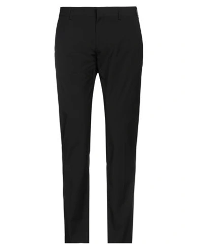 Shop Antony Morato Man Pants Black Size 34 Polyester, Viscose, Wool, Elastane