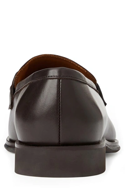 Shop Bruno Magli Raging Bit Loafer In Brown