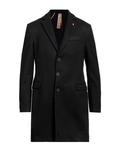 Shop Bernese Milano Man Coat Black Size 44 Polyester