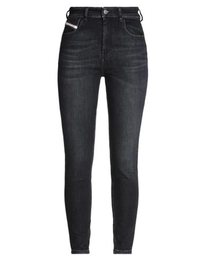 Shop Diesel 1984 Slandy-high 09d96 Super Skinny Jeans Woman Jeans Black Size 30w-32l Cotton, Elastomultie
