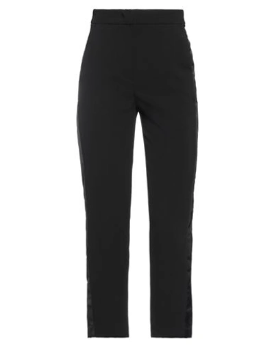 Shop Annarita N Woman Pants Black Size 2 Polyester, Elastane