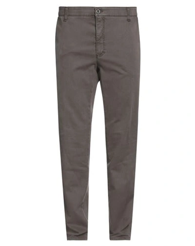 Shop Club Of Comfort Man Pants Brown Size 42s Cotton, Elastane
