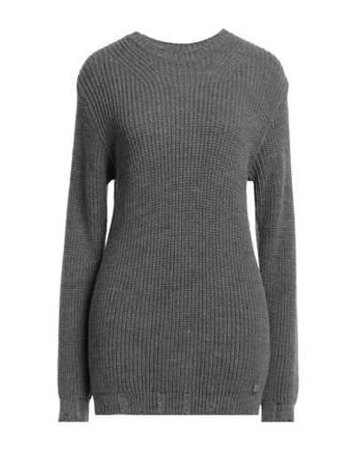 Bl.11  Block Eleven Bl.11 Block Eleven Man Sweater Grey Size Xl Acrylic, Wool In Grey