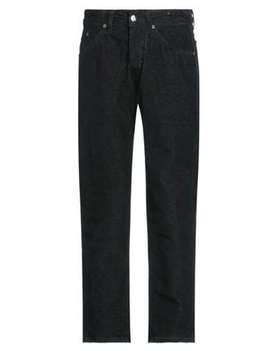Shop Mc Denimerie Man Pants Black Size 34 Cotton, Elastomultiester