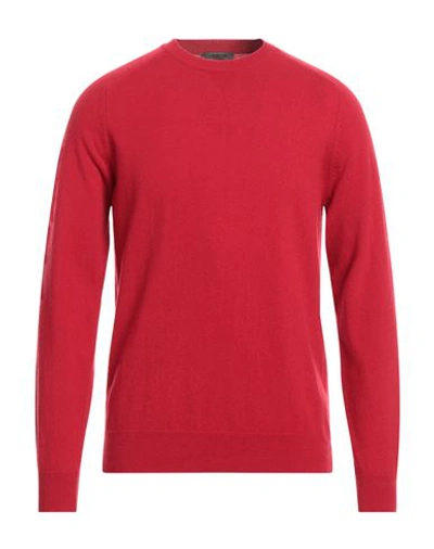 Shop +39 Masq Man Sweater Red Size 42 Merino Wool, Cashmere