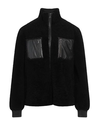 Shop Arma Man Jacket Black Size 38 Sheepskin