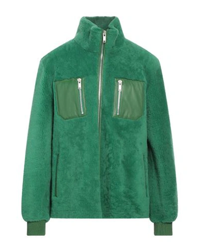 Shop Arma Man Jacket Green Size 44 Sheepskin
