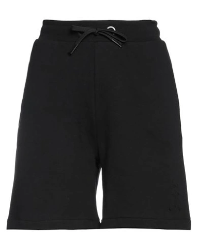 Shop Patrizia Pepe Woman Shorts & Bermuda Shorts Black Size 0 Cotton, Elastane, Polyester