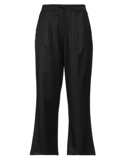 Shop T.d.d. Ten-day Delivery T. D.d. Ten-day Delivery Woman Pants Black Size 4 Polyester, Rayon, Elastic Fibres