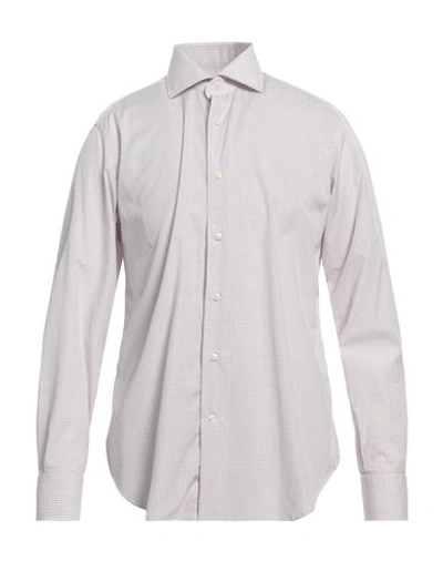Shop Caliban Man Shirt Off White Size 15 ½ Cotton
